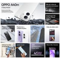 OPPO A40M 8GB256GB, RAM Ampliable a 16GB, Cámara Doble AI 50MP, Pantalla 6,67 90HZ LCD HD+, 5100mAh, IP54, -3 AÑOS DE GARANTIA OFICIAL - details 6
