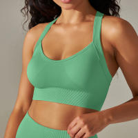 Hamidou-Top Sexy para mujer, sujetadores deportivos para Yoga, Fitness, belleza, espalda elástica, transpirable, ropa interior femenina, Tops - details 29