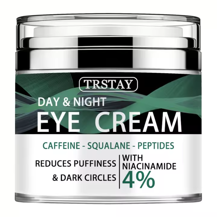 Crema para ojos con cafeína para hinchazón y bolsas debajo de los ojos antiarrugas diaria - 1