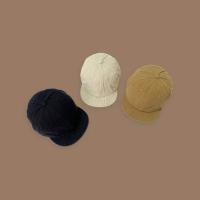 Gorra de béisbol de ala corta de Color sólido Retro con cordón ajustable sombrero de sol informal visera de protección solar gorra con visera para hombres - details 12