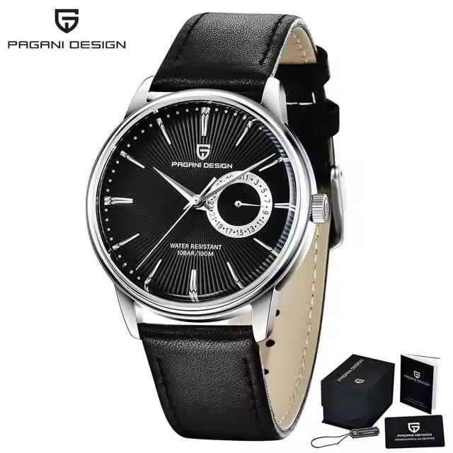 Reloj de cuarzo resistente al agua para hombre, deportivo, informal, militar, de lujo, PAGANI DESIGN, marca de moda - 1