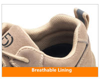 Zapatos de seguridad antichispas para soldador, calzado de trabajo de gamuza antiperforación, antideslizante - details 12