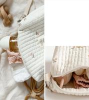 Bolsa de pañuelos para Bebe, organizer con Borde de Oso, multiples, Bolsa de maquillaje de viaje para Mamá - details 14
