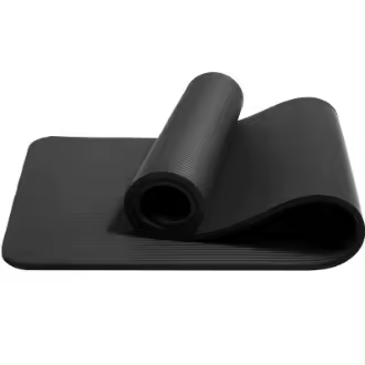 Alfombra de yoga de alta densidad con correa de hombro, alfombra de fitness antideslizante para ejercicio en familia - 1