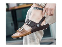Sandalias de verano para hombre, de talla grande, con agujeros, punta abierta, suela gruesa, para exteriores y playa - details 9