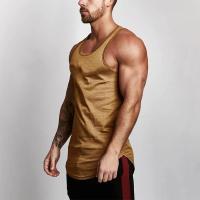 Camiseta sin mangas transpirable para hombre, chaleco informal de verano, hombros anchos, Fitness - details 18