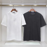 Camiseta de manga corta con estampado de flores pintadas a mano de la marca de tendencia de moda de primera categoría QiBiao, camiseta deportiva de estilo nuevo de verano para hombre, camisa informal de cuello redondo para pareja - details 13