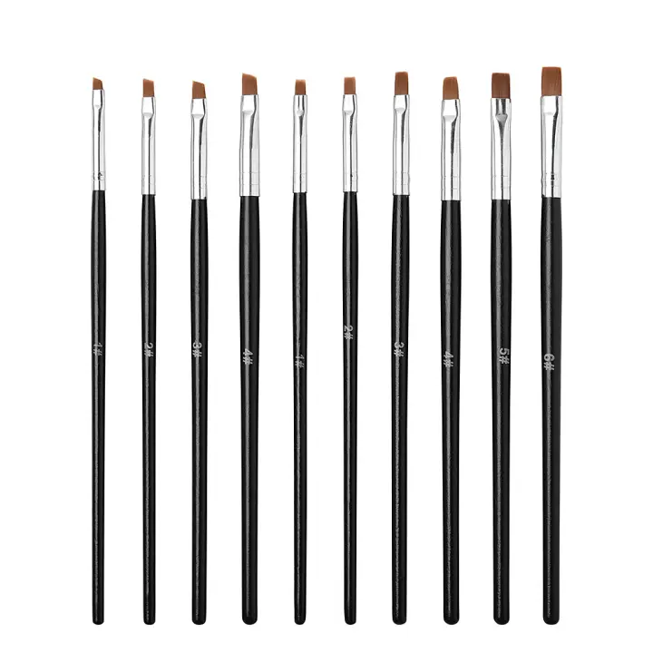 Brocha de Gel KADS para Uñas Acrylic Art Pens Decoración de Dibujo Herramientas de Manicura Accesorios de Utlileria de Gel Brush UV - 1