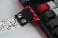 Hebilla de Cinta de Aluminio Personalizable para Teclado Wooting Diseño Brillante Metálico, Duradero, Accesorio de Juego con Estilo DIY - details 8