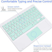Teclado inalámbrico con panel táctil para tableta, compatible con Bluetooth, para Xiaomi Pad 6/5, Air 5 Pro - details 4