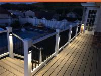Luces LED de cubierta para exteriores, lámpara de pared impermeable, candelabro de 220V, lámpara de decoración de patio de jardín, 12V, paisaje, valla, escalones, escaleras - details 15