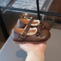 Zapatos de cuero para niños, nuevos zapatos planos para niñas de primavera y otoño con lazo, zapatos informales versátiles de moda de princesa para niños, suela blanda - details 16