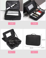 Bolsa de cosméticos portátil profesional para mujer, caja de almacenamiento de herramientas de maquillaje y arte de uñas de gran capacidad para artistas de maquillaje - details 22