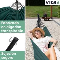 Hamaca de Acero Sólido Portátil Hamaca para 2 Personas con Mesa Auxiliar - details 34