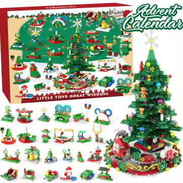 Calendario de Aventura Navideño Caja de Regalos Divertida para 24 Días - 1