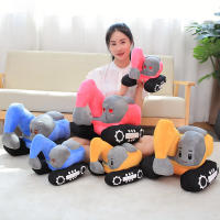 Juguete de Peluche de Excavadora Creativa Muñeco de Máquina Suave para Decoración del Hogar - details 9