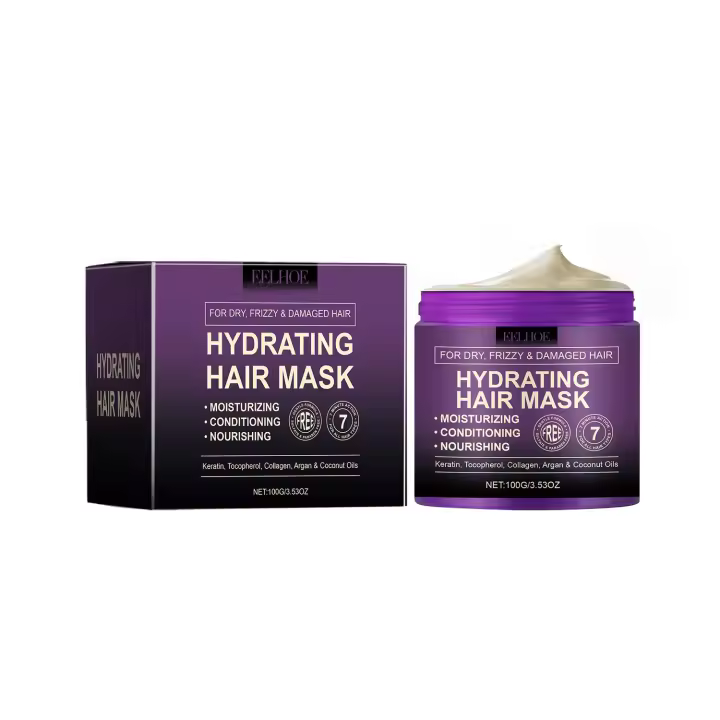 Mascarilla Capilar en Esencia Nutritiva, Reparadora, Hidratante, Suavizante, Voluminizadora y Hidratante de Colágeno - 1