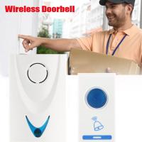 Timbre portátil de seguridad para el hogar, timbre inalámbrico con batería, 32 canciones de sintonización, Control remoto, alcance de 100M - details 1