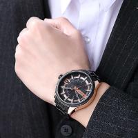 Reloj de Acero Inoxidable con Cuarzo de Lujo CURREN 8333 Accesorio Individual para Hombres de Negocios Resistente al Agua Moda Casual - details 15