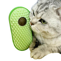 Rascador de esquina suave para gatos, removedor de pelo de alimentación lenta, cepillo multifunción para gatos de interior y gatitos - details 0