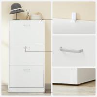 Armario de Madera de 3 Pisos Diseño con 3 Puertas Abatibles Ideal para Entrada Estrecha, Pasillo, Sala de Estar 60 x 24 x 120 cm Marrón Rústico - details 39