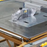 Cubierta protectora antipolvo para sierra de mesa, soporte Universal, enrutador de madera, herramienta dispensadora de carcasa de seguridad, protector de polvo transparente - details 2