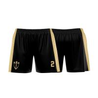 Shorts de Verano de Moda para Hombres y Mujeres Diseño de Dibujos Animados Negros - details 5