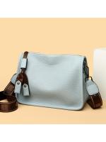Bolso De Hombro Para Mujer De Cuero Genuino De Alta Calidad Lujo Suave Cuero De Vaca Bolso De Tote Moda 2024 Bolsos Cruzados Y De Hombro Para Damas - details 3