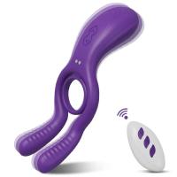 Vibrador Juguetes sexuales para adultos para pareja Vibradores de anillo vibratorio masculino 12 vibraciones Estimulador de clítoris del punto G 18+ - details 7