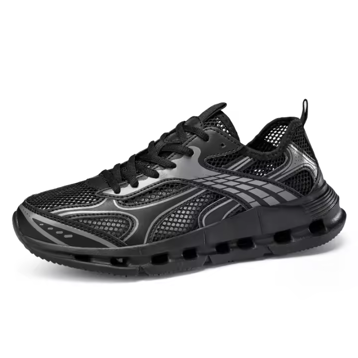 Zapatillas de senderismo para hombre, zapatos para correr, camping, deportes al aire libre, zapatos transpirables para vadear - 1