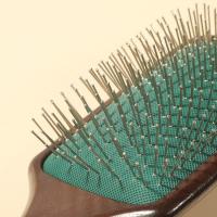 Peine de madera para masaje, aguja de nailon, antiestático, cojín de aire, 1 unidad - details 4