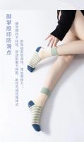 Calcetines de Yoga para mujer, calcetines informales de algodón rayado para entrenamiento interior, calcetines deportivos de baile, calcetines profesionales antideslizantes de silicona para gimnasio y Pilates - details 3