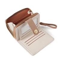 Cartera japonesa con diseño de gato para niñas, tarjetero pequeño para estudiantes, bolsa de dinero con cremallera, monedero - details 4