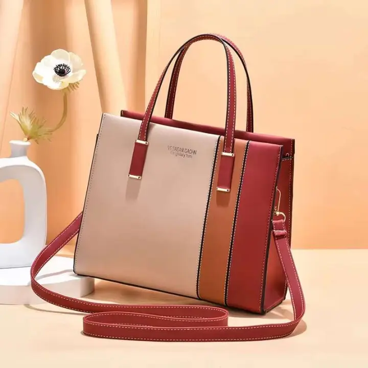 Nuevo bolso de diseño de color de moda para mujer, bolso de hombro elegante para ir al trabajo, bolso cruzado - 1