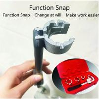 Llave Universal ajustable de doble punta, llave multifuncional para baño, llave de tubo Universal, juegos de llaves de media luna de mano - details 0