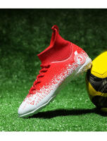 Zapatos de fútbol de marca para hombres, botines de fútbol para niños pequeños, zapatillas de entrenamiento de fútbol de cuero para niños, zapatos de tacos de fútbol al aire libre - details 33