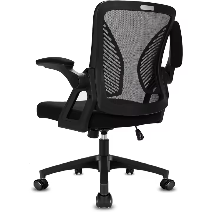 Silla de Escritorio con reposabrazos Ajustables, Soporte Lumbar, Regulable en Altura, Silla giratoria de - 1