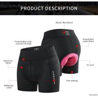WOSAWE Pantalones de Ciclismo Inflables para Mujeres Malla Transpirable, A Prueba de Golpes, Adecuado para MTB y Bicicleta de Carretera - details 14
