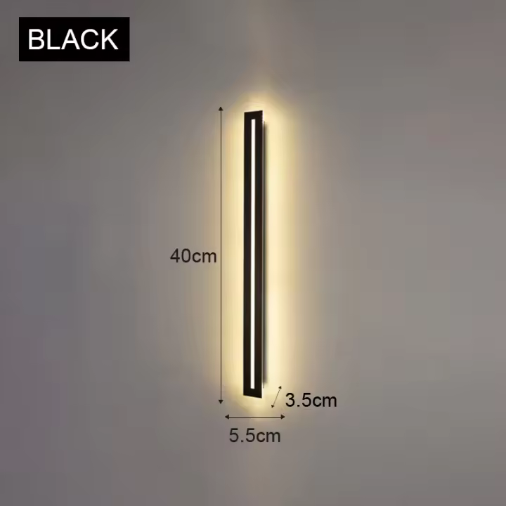 Luces de Pared LED Modernas para Exteriores PARKSON Impermeables IP65 para Decoración de Balcón de Villa Iluminación Exterior 80cm 100cm 120cm - 1