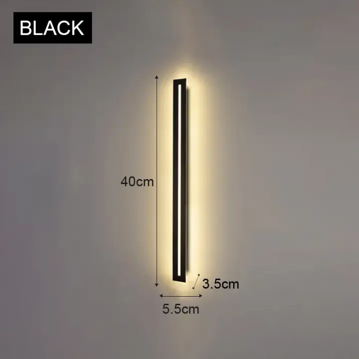 Luces de Pared LED Modernas para Exteriores PARKSON Impermeables IP65 para Decoración de Balcón de Villa Iluminación Exterior 80cm 100cm 120cm - 1