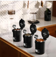 Tarro de café en grano de grado alimenticio, con monitor de humedad y doble capa para almacenamiento. Disponible en dos colores - details 19