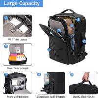 Mochila de viaje grande, Expandible, para cabina, montaña, antirrobo, adecuada tanto - details 4