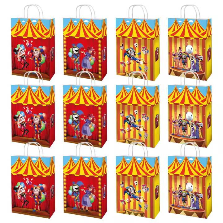 Bolsas De Regalos Infantiles para Fiestas De Cumpleaños, 12 piezas - 1