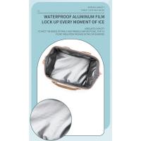 Bolsa de aislamiento térmico de doble capa Bolsa de picnic al aire libre Bolso impermeable portátil Bolsa de almuerzo de mantenimiento fresco con un solo hombro - details 3