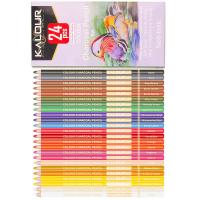 Juego de bocetos de dibujo para estudiantes, lápices de colores Macaron, suministros de arte profesional para artistas, 24 colores - details 1