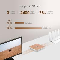 MECOOL-Dispositivo de TV inteligente KM6, decodificador con Android, certificado por Google, 4K, Amlogic S905X4, wi-fi 4 + 64G, LAN 1000M, WiFi 2,4G/5G, reproductor multimedia - details 4
