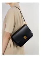 Bolso Cruzado para Mujer - Bolso Pequeño Cuadrado Minimalista con Cierre Magnético, Elegante Bolso de Mano para Uso Diario y Formal, Bolso de Cuero de Segunda Capa Duradero con Forro de Poliéster - Oficina, Fiesta, Salidas Informales - Fácil Mantenimiento - details 2