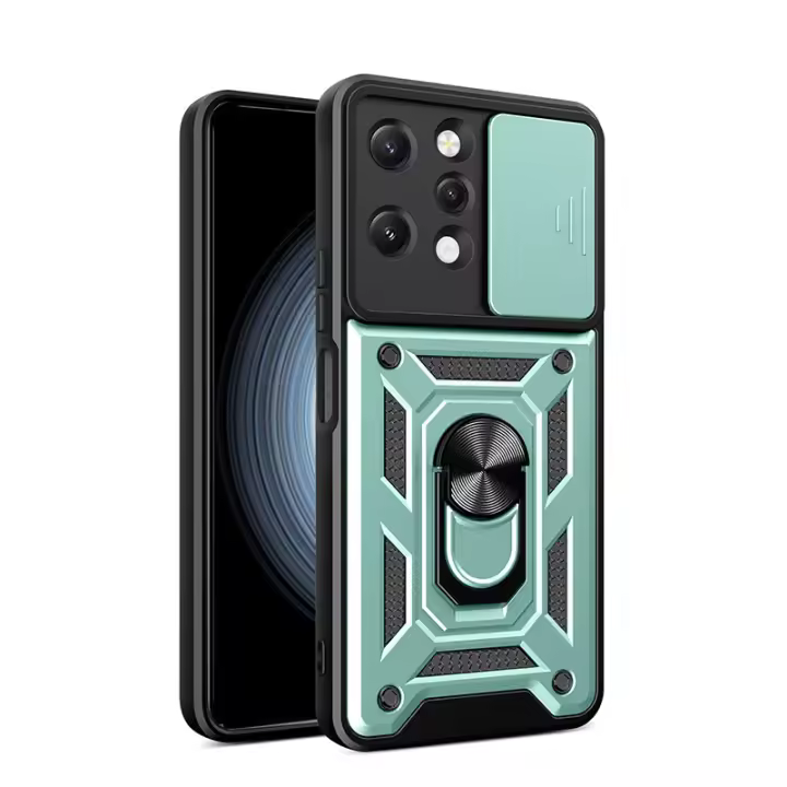 Funda de lujo para lente de cámara con cubierta deslizante compatible con Redmi 12 4G - 1