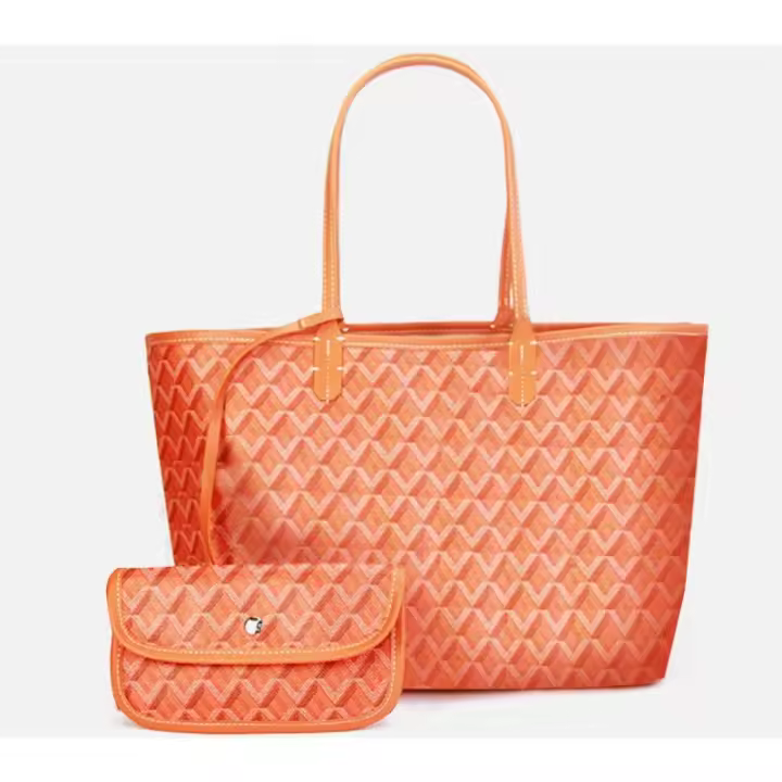 Dog Goyar-Bolso de hombro grande para mujer, bolsa de mano de cuero A +++, de gran capacidad, para compras, de diseñador - 1