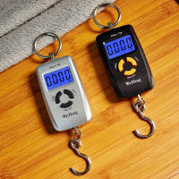 Mini báscula colgante Digital para maleta, balanza electrónica portátil de 45kg/10g, peso de Kg Lb Oz Jin, báscula de gancho de pescado - details 8
